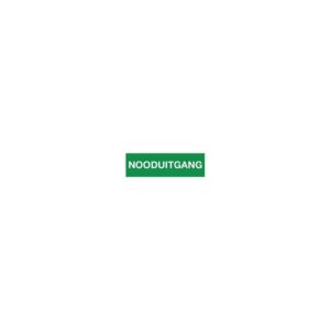 Pictogram sticker Emergency Exit 150x400mm
