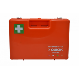 First Aid Kit QuickSystem B (medi multi) including color guide